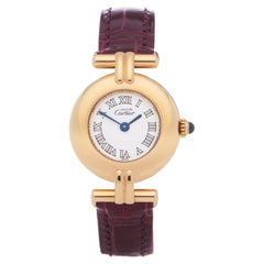 Cartier Colisee 0 W1011554 Damen Gold plattiert 0 Uhr