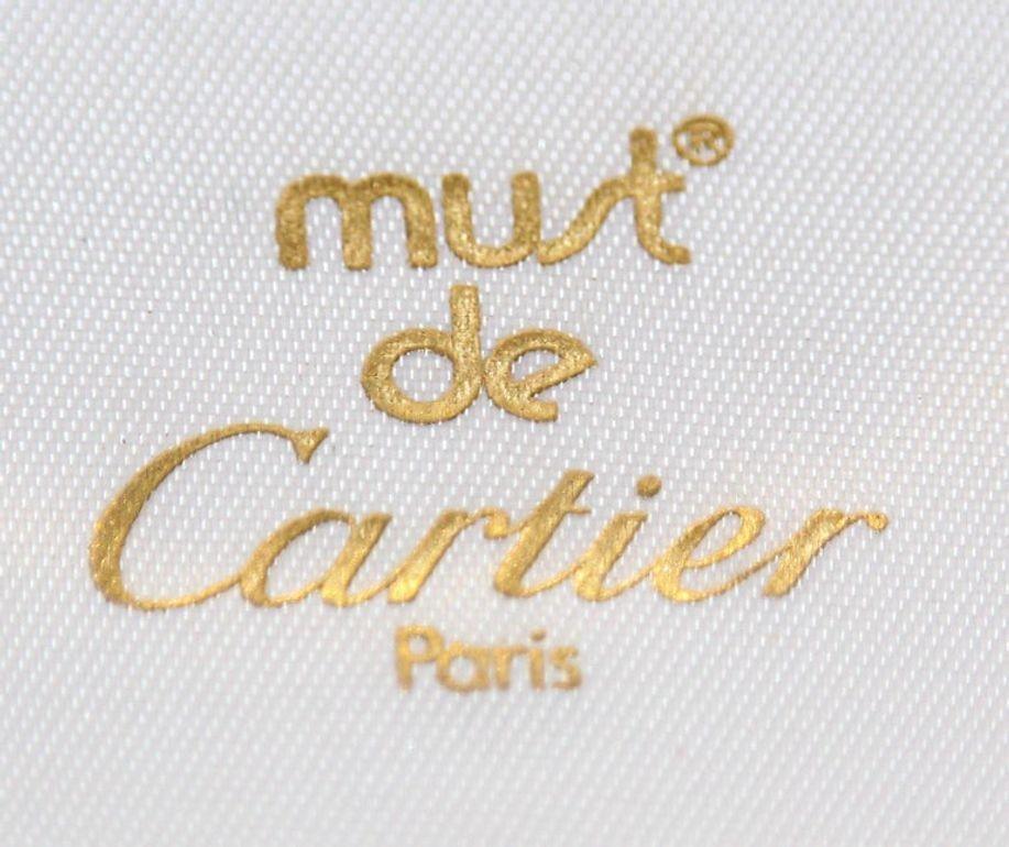 Cartier Colisee Art Deco Travel Desk Clock 24-Karat Gold-Plated 5