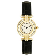 Cartier Colisee B Yellow Gold Diamond Set 2997