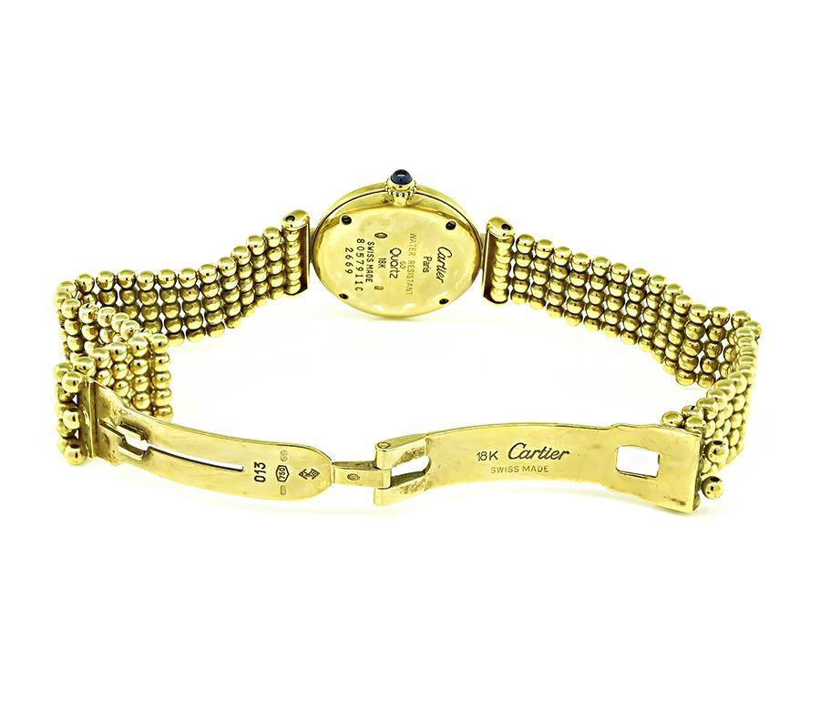  Montre Cartier Colisee Pour femmes 