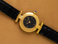 Cartier Colisee Ladies Vendome Vermeil Watch - 18K Gold over Sterling Silver