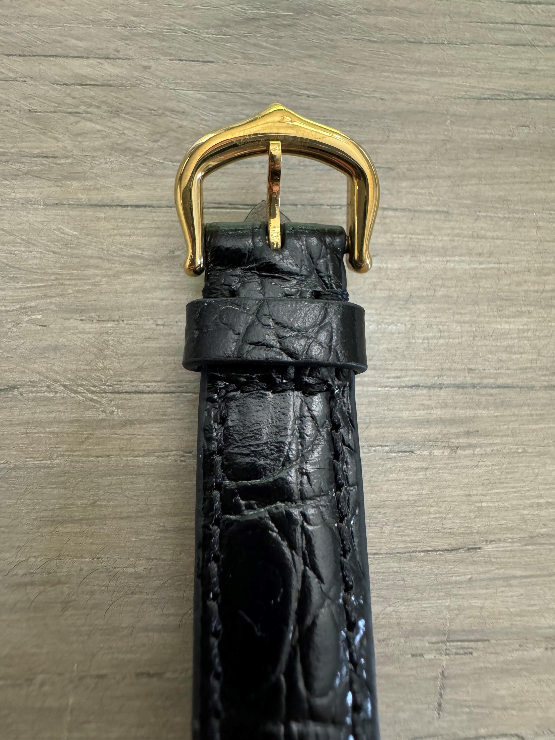 Cartier Colisee Ladies Vendome Vermeil Watch - 18K Gold over Sterling Silver For Sale 3