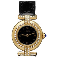 Cartier Colisee Ladies Vendome Vermeil Watch - 18K Gold over Sterling Silver