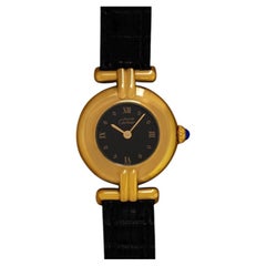 Cartier Colisee Ladies Vendome Vermeil Watch - 18K Gold over Sterling Silver