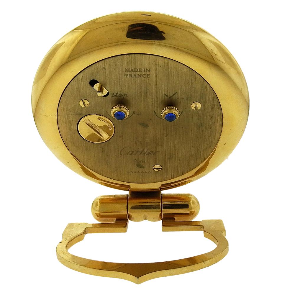 cartier alarm clock