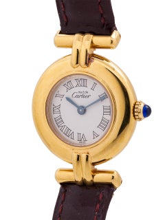 Cartier Colisee Vermeil Wristwatch, circa 1990s
