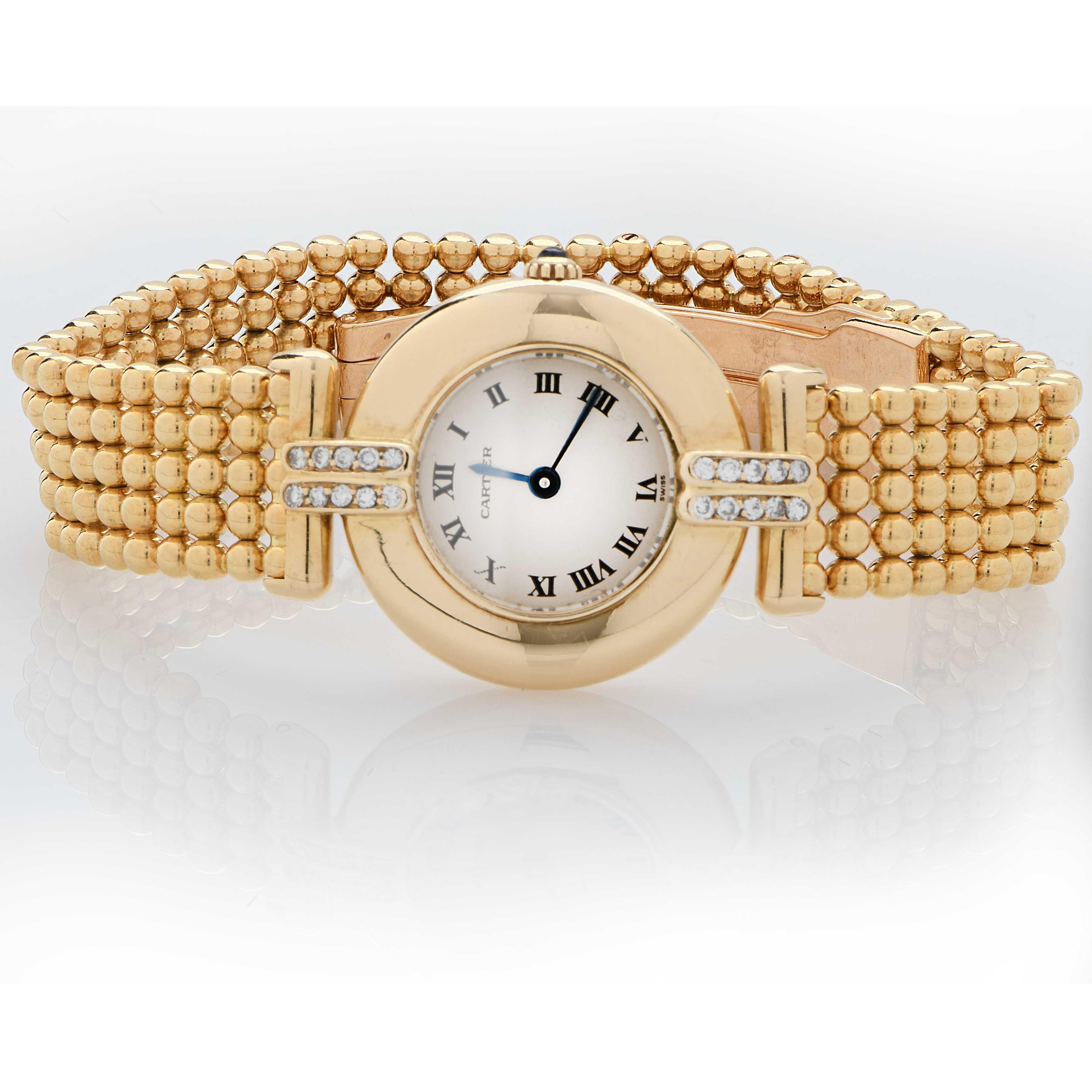 cartier colisee ladies watch