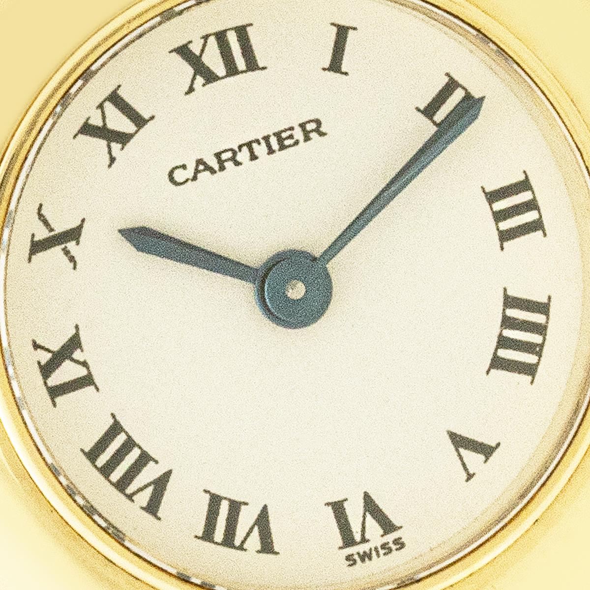 Cartier Colisée Or Jaune 24mm 1989 1 Excellent état - En vente à Mayfair, London, London