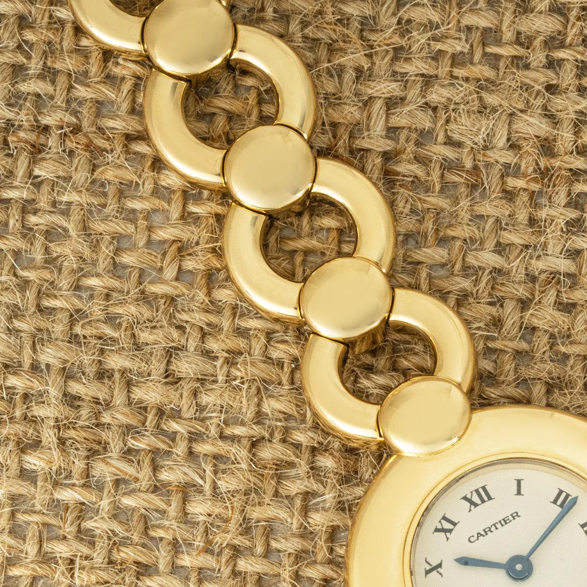 Cartier Colisée Or Jaune 24mm 1989 1 en vente 1