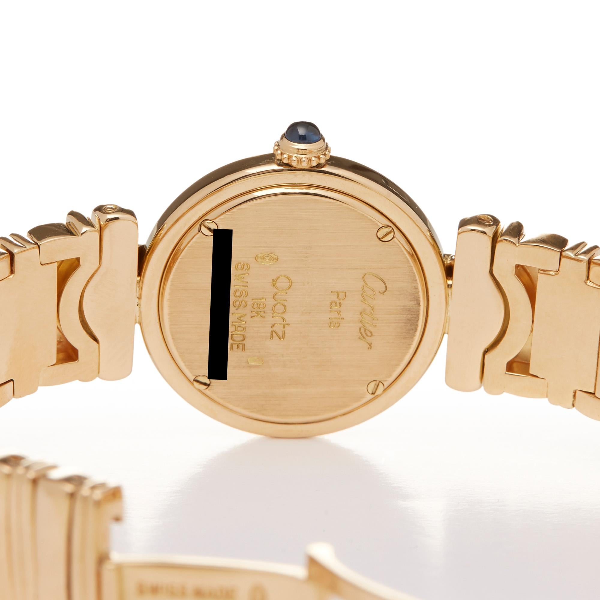 Cartier Colissee 18k Yellow Gold 1989 Wristwatch 2
