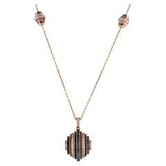 Collier Nouvelle Vague de Cartier, diamant, hématite, améthyste, quartz opale