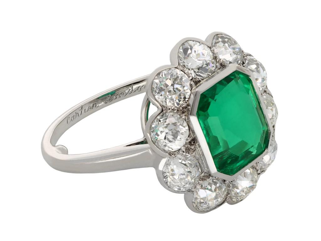 cartier emerald ring