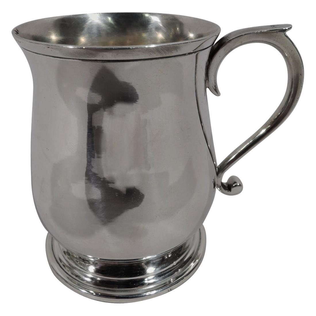 cartier silver baby cup
