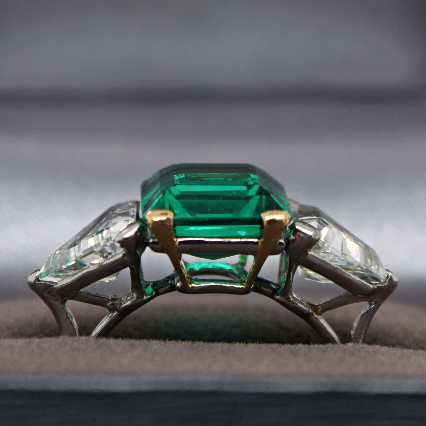 cartier emerald ring