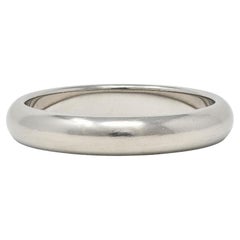 Cartier Contemporary Platinum 1895 Unisex Wedding Band Ring