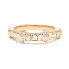 Cartier Contessa .25ctw Diamantring, 18k Gelbgold, Ring Größe 6,25
