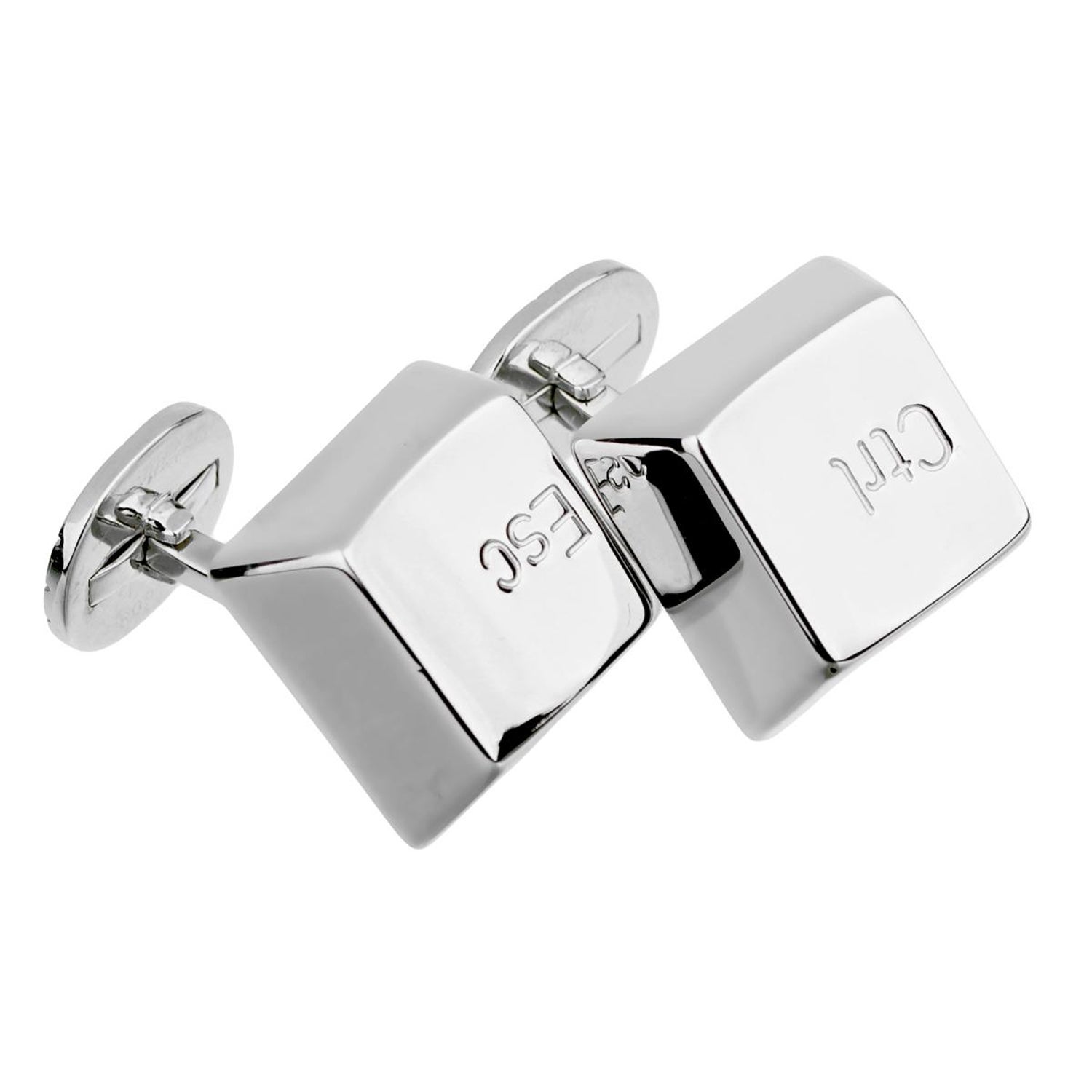 Cartier Control Escape White Gold Cuff links For Sale at 1stDibs
