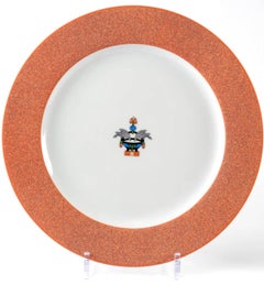 Cartier Vajilla de porcelana rosa coral de Limoges Maison Venitienne 53 Piezas NUEVO