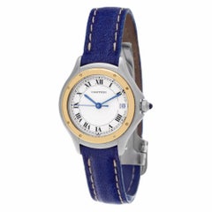 Cartier Cougar 187908C, White Dial, Certified and Warranty