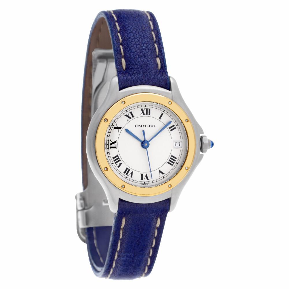 Contemporary Cartier Cougar 187908C, Certified and Warranty For Sale