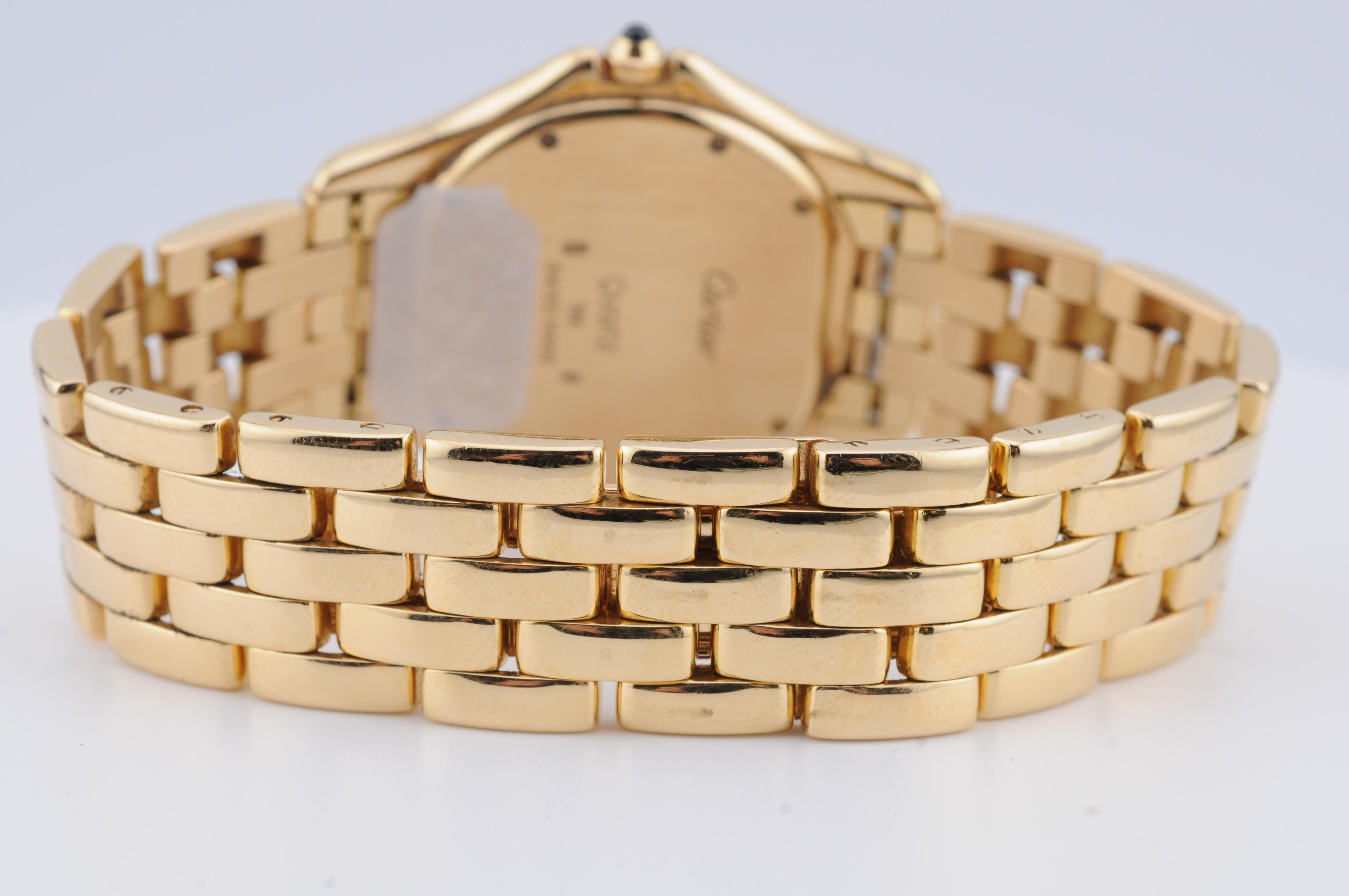 Cartier Cougar 18K Yellow Gold – Ref. 887904 For Sale 5