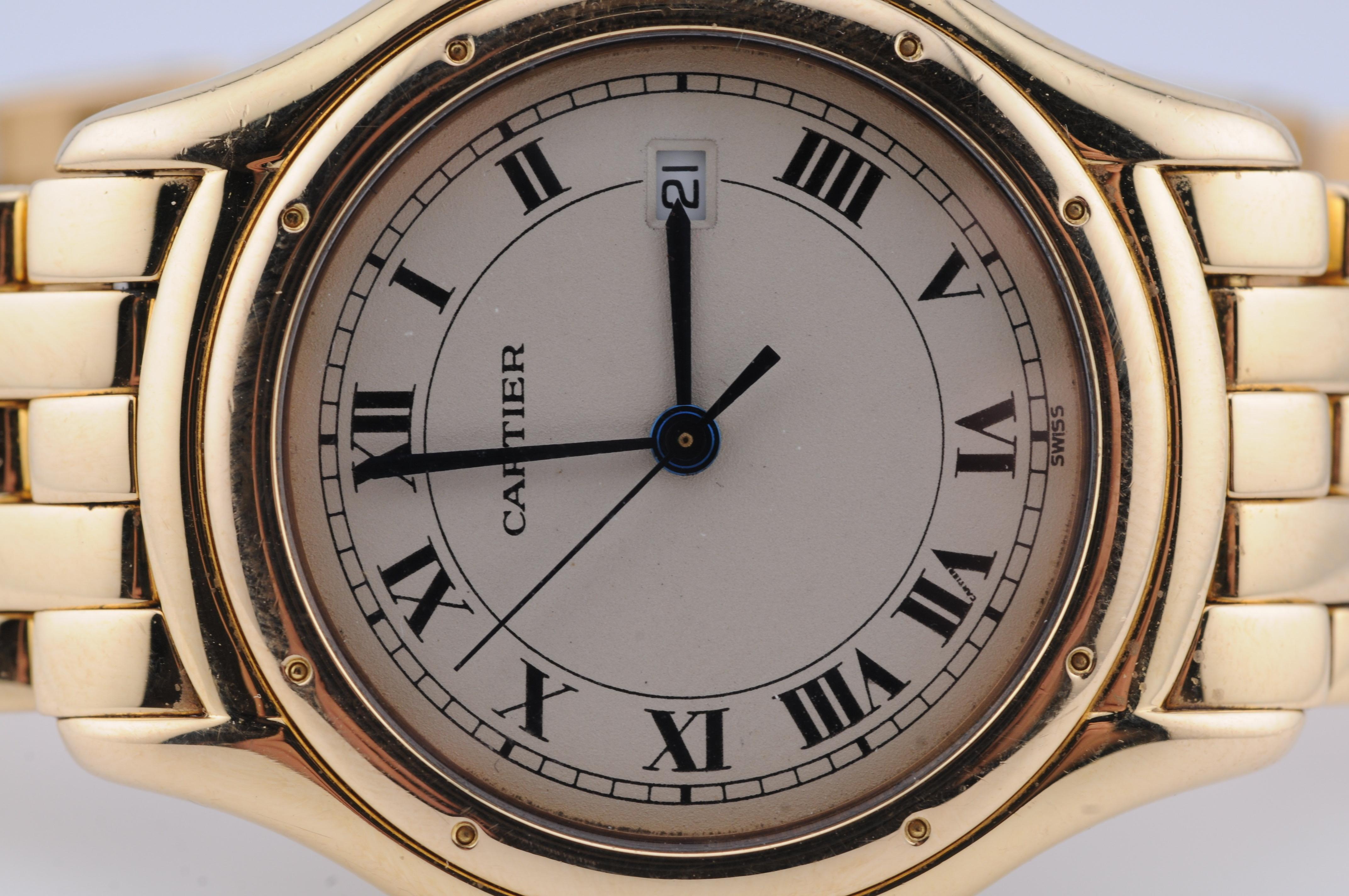 Cartier Cougar 18K Yellow Gold – Ref. 887904 For Sale 8