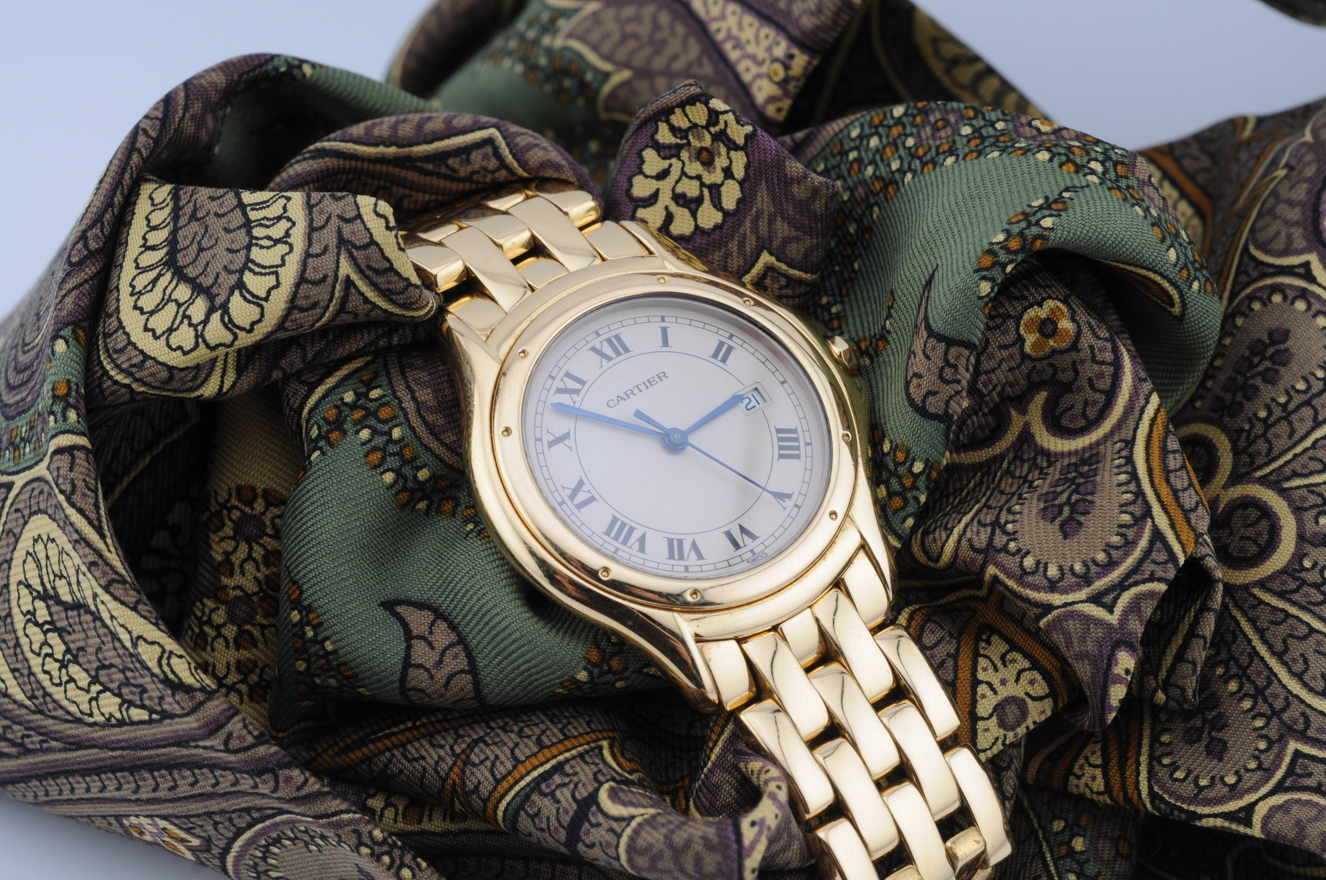 Cartier Cougar 18K Yellow Gold – Ref. 887904 For Sale 10