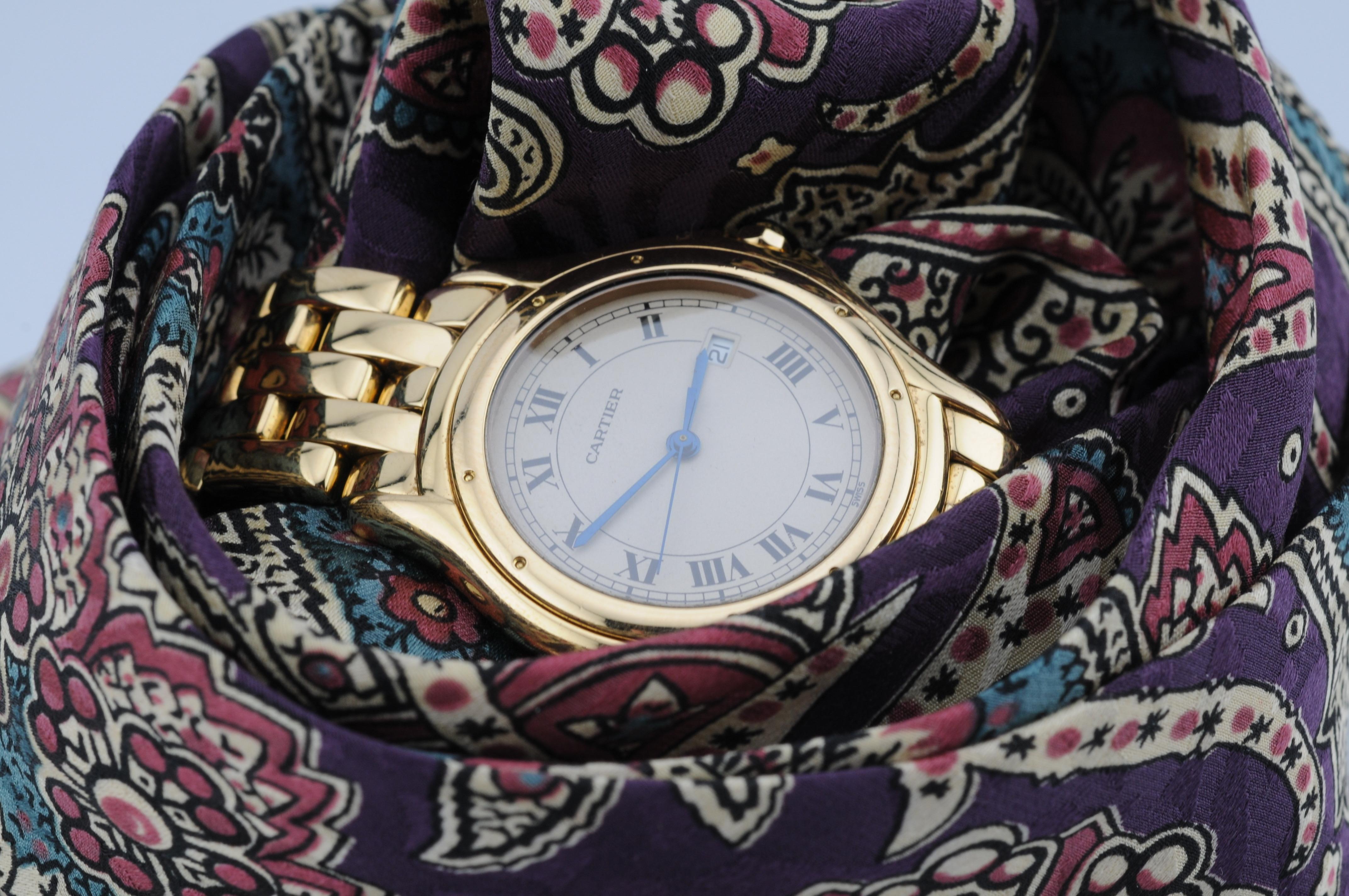 Cartier Cougar 18K Yellow Gold – Ref. 887904 For Sale 12