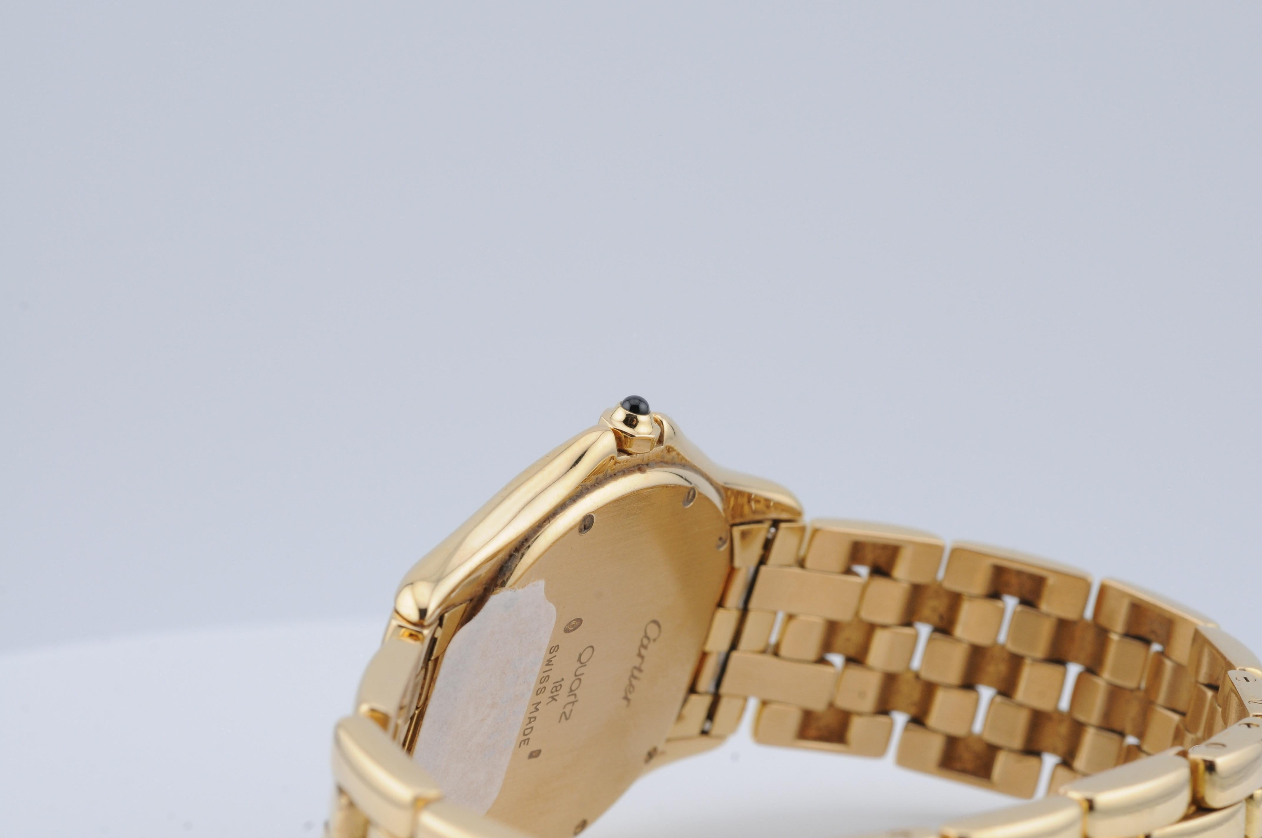 Cartier Cougar 18K Yellow Gold – Ref. 887904 For Sale 4