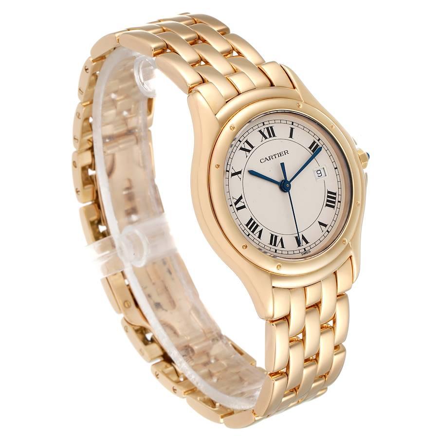 cartier cougar gold