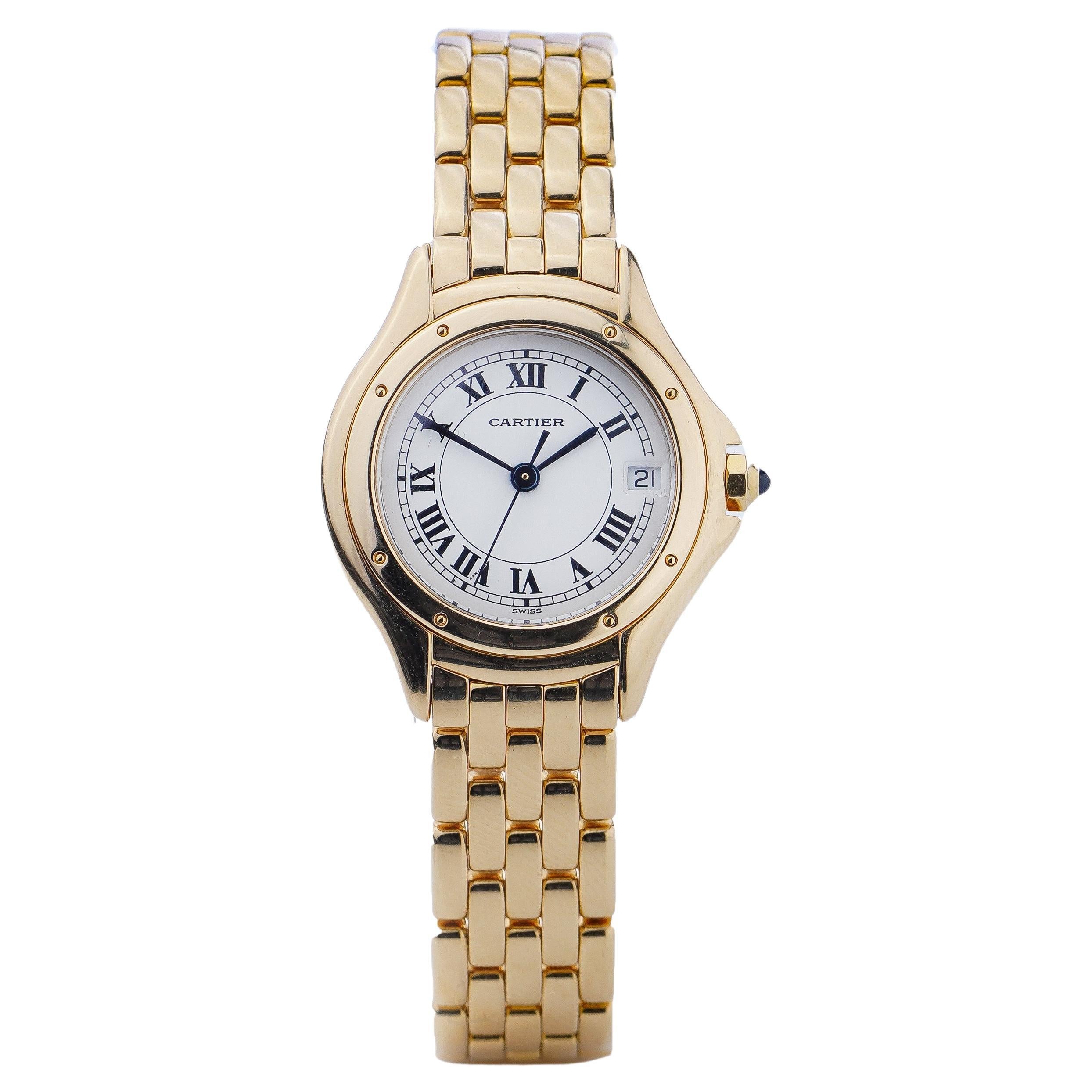 Cartier London Yellow Gold Crash Wristwatch made in 1967 at 1stDibs cartier crash 1967