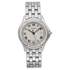 Cartier Cougar Steel Silver Dial Quartz Unisex Watch W35002F5