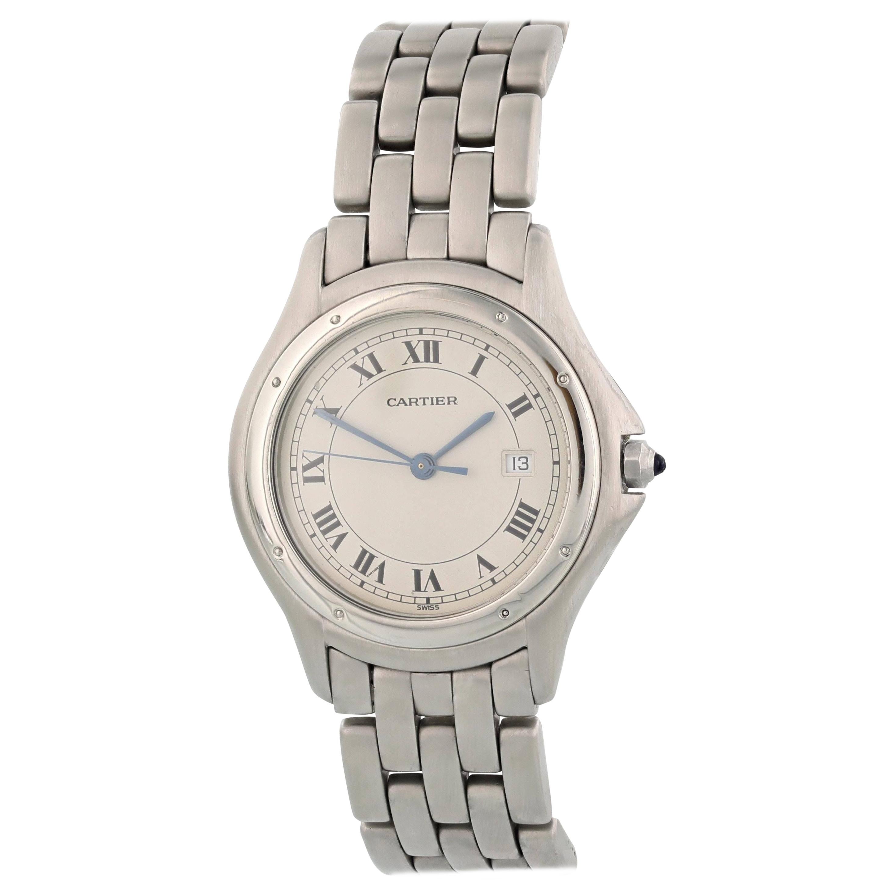 Cartier Cougar 987904 Laides Watch For Sale