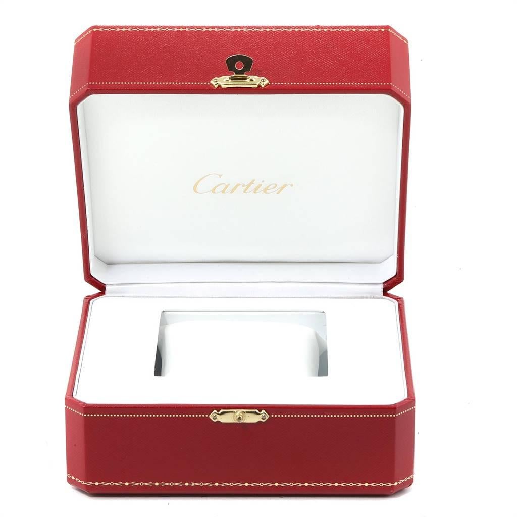 Cartier Cougar Chronograph Yellow Gold Black Dial Unisex Watch 1162 6