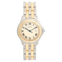 Montre homme/dame Cartier Cougar Midsize 33mm 2- Tone W35005B6