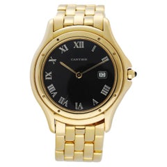 Cartier Cougar Panthere 116000R Große Uhr aus Gelbgold
