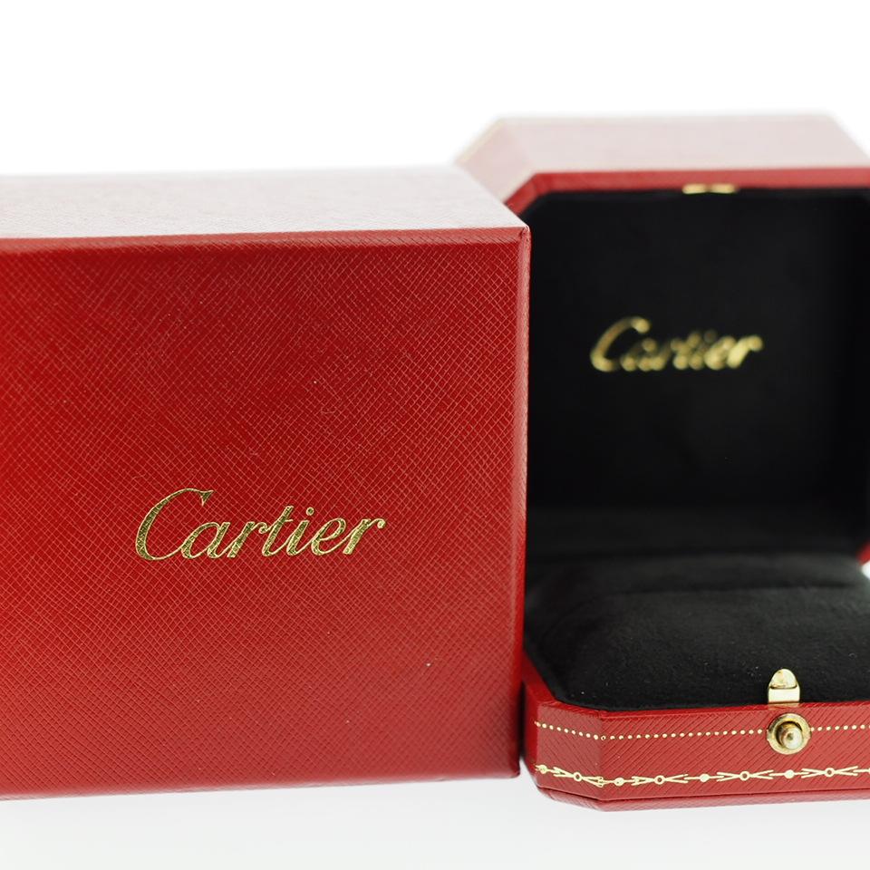 Cartier Cougar Panthere Double Head Ring Tri Color Gold 51 1