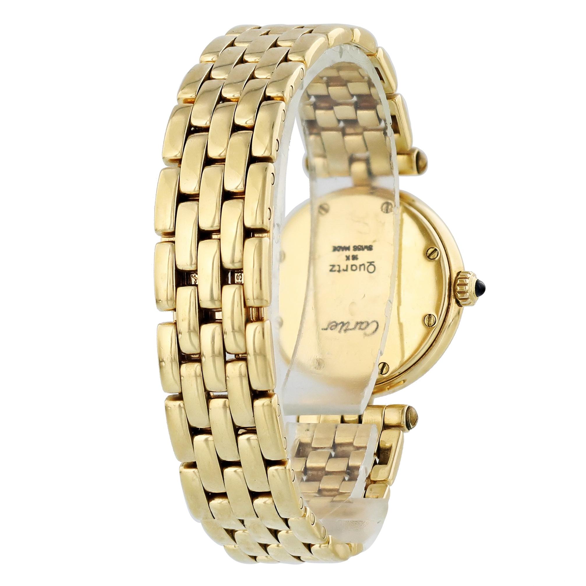 Women's Cartier Cougar Panthere Yellow Gold Ladies Watch