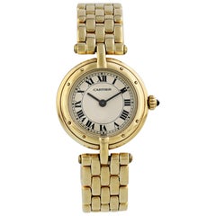 Cartier Cougar Panthere Yellow Gold Ladies Watch