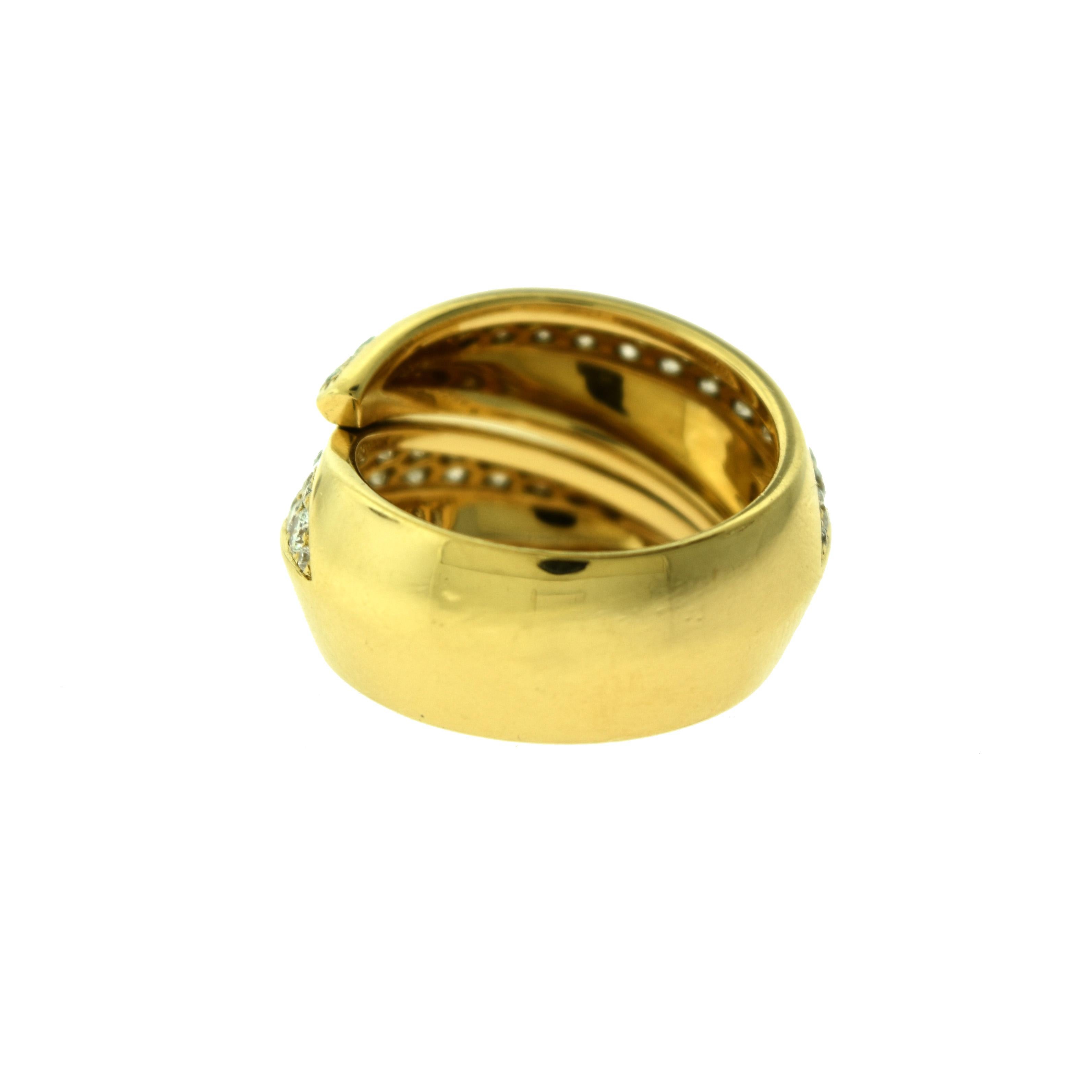 cartier swirl ring