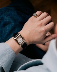 Cartier CPCP Tank à Vis 2594 Dual Time 18K RG 2000s