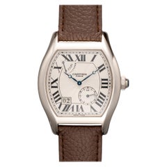 Cartier CPCP Tortue XL W1545951 Guilloche Dial 18k WG 2022 Service paper Manual