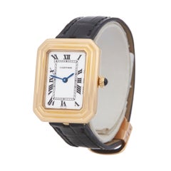 Cartier Cristallor Paris Mecanique 18 Karat Yellow Gold