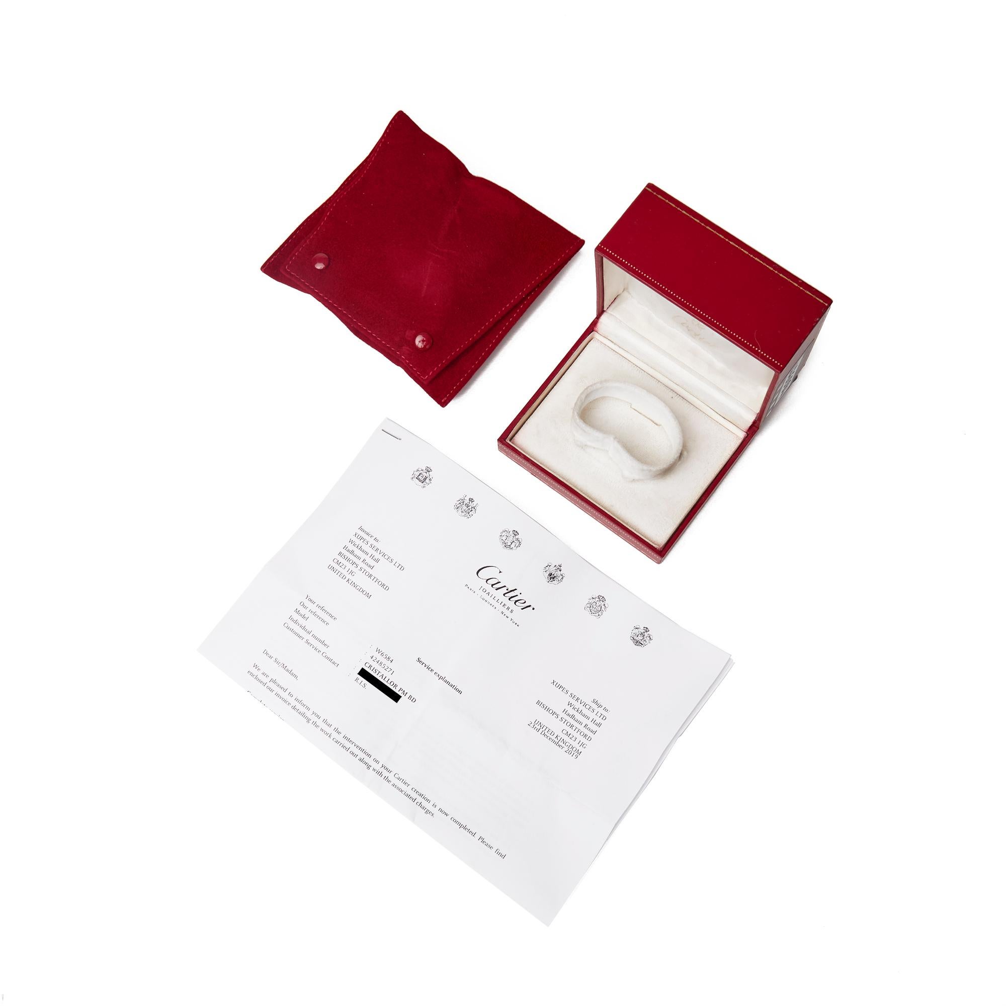 Cartier Cristallor Paris Mecanique Or jaune 18 carats 3