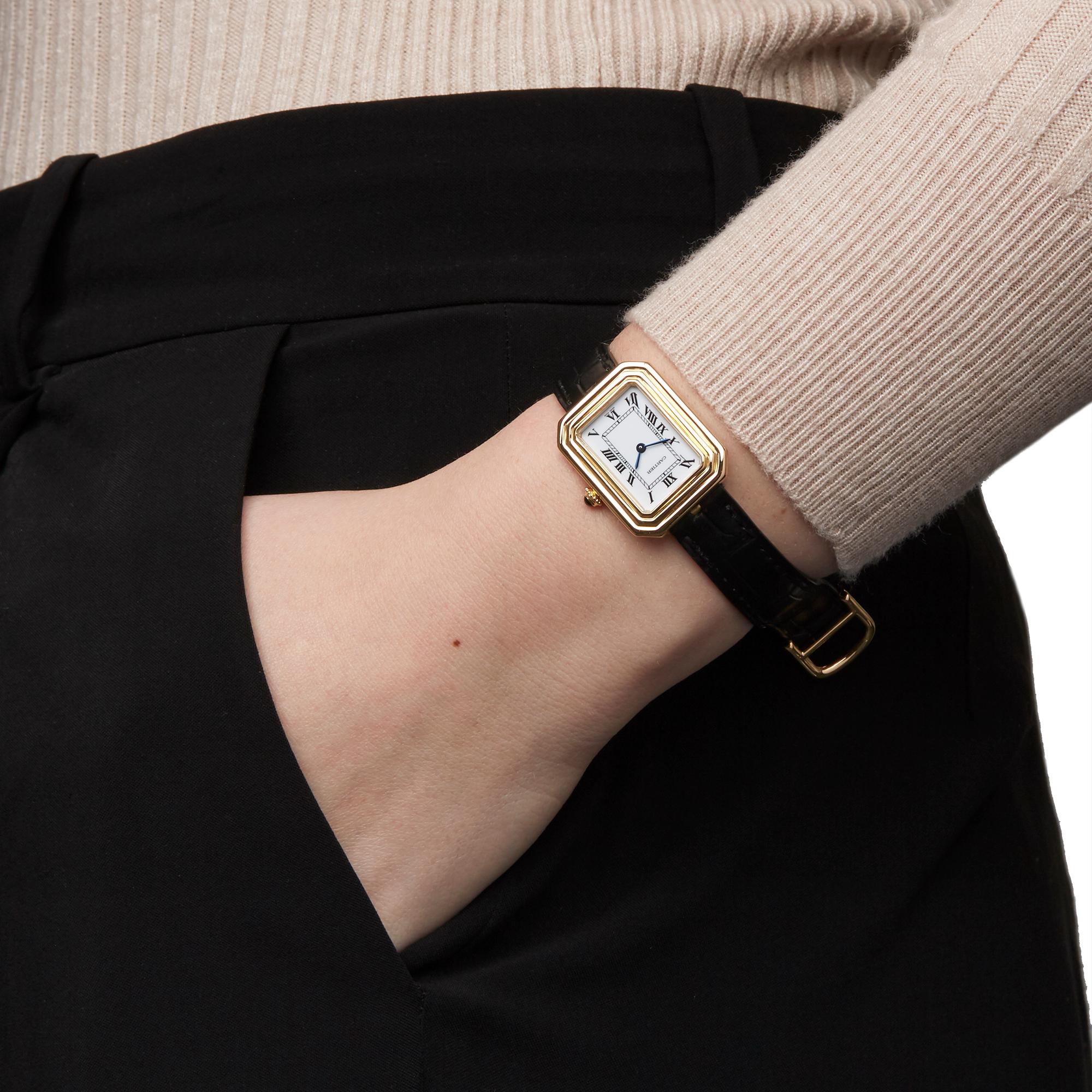 Cartier Cristallor Paris Mecanique Or jaune 18 carats 4