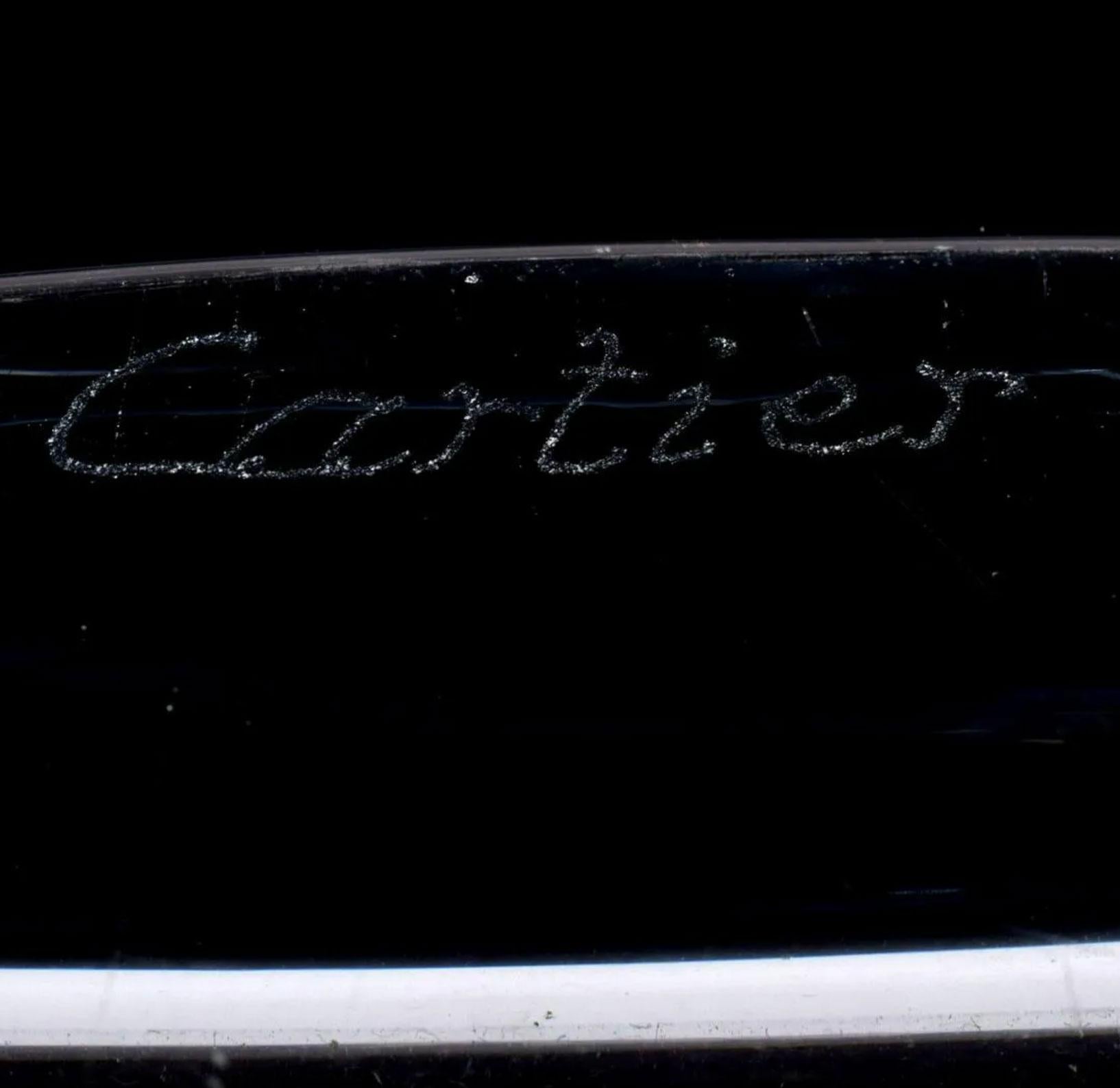 Kristall-Eiskübel von Cartier im Zustand „Gut“ im Angebot in Lambertville, NJ