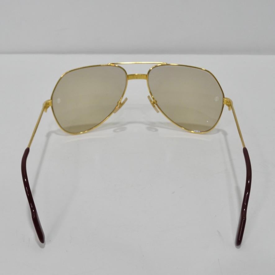 Cartier CT0303S Pilot-Frame Sunglasses 6