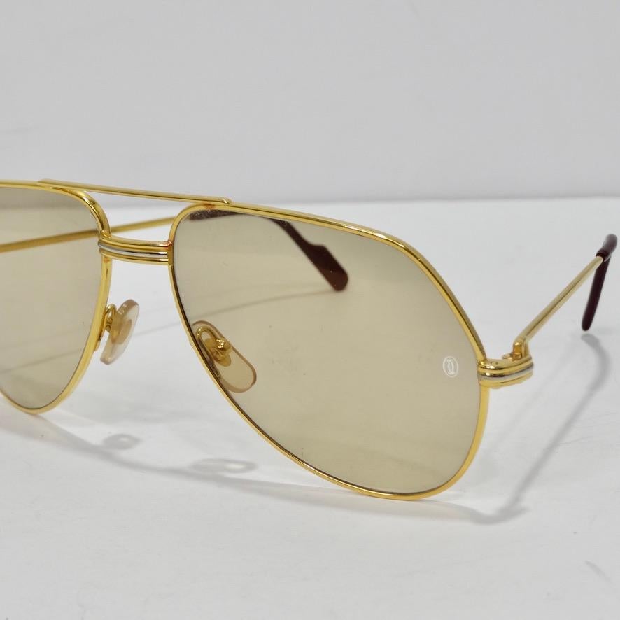 Cartier CT0303S Pilot-Frame Sunglasses 9