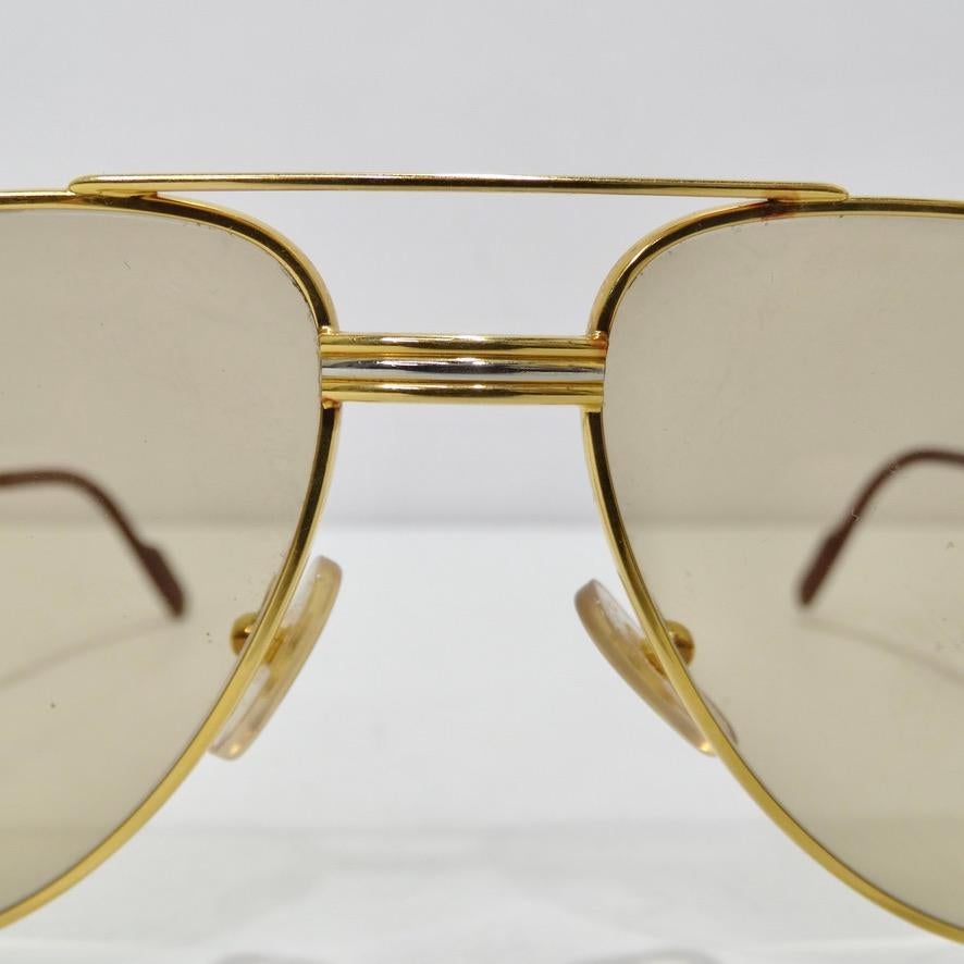 Cartier CT0303S Pilot-Frame Sunglasses 2