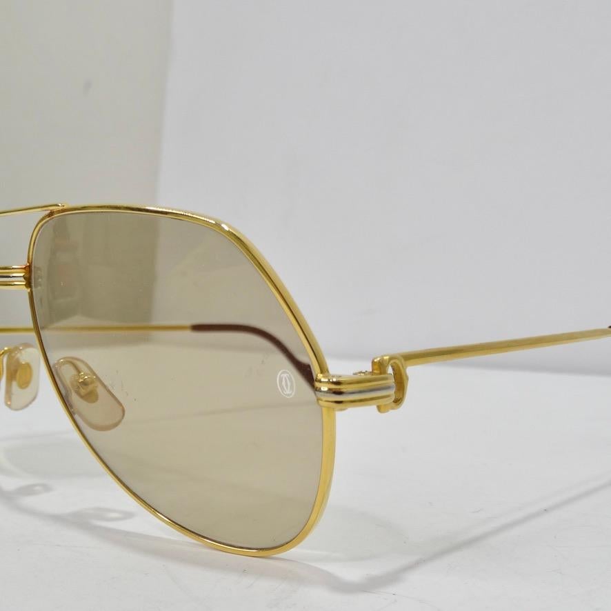 Cartier CT0303S Pilot-Frame Sunglasses 3